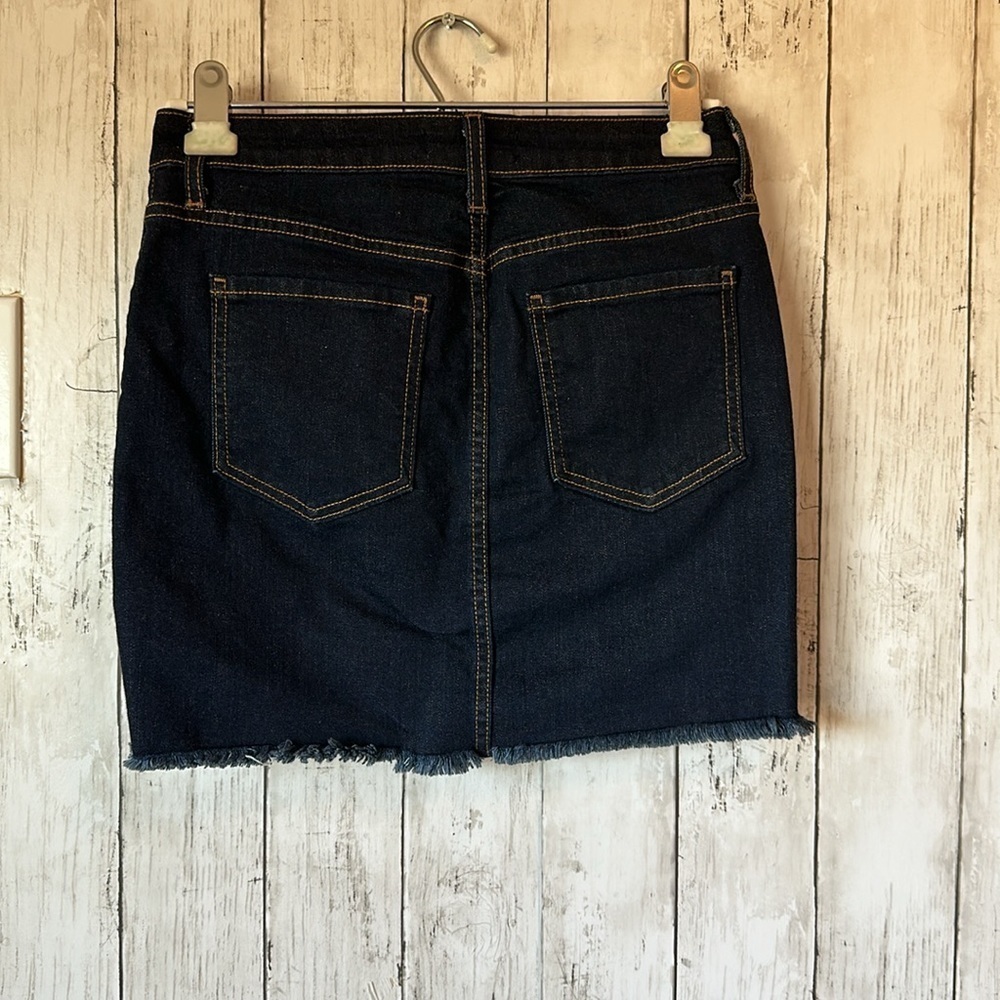 O2 Denim/Jean Mini skirt. Size XS - Picture 3 of 10